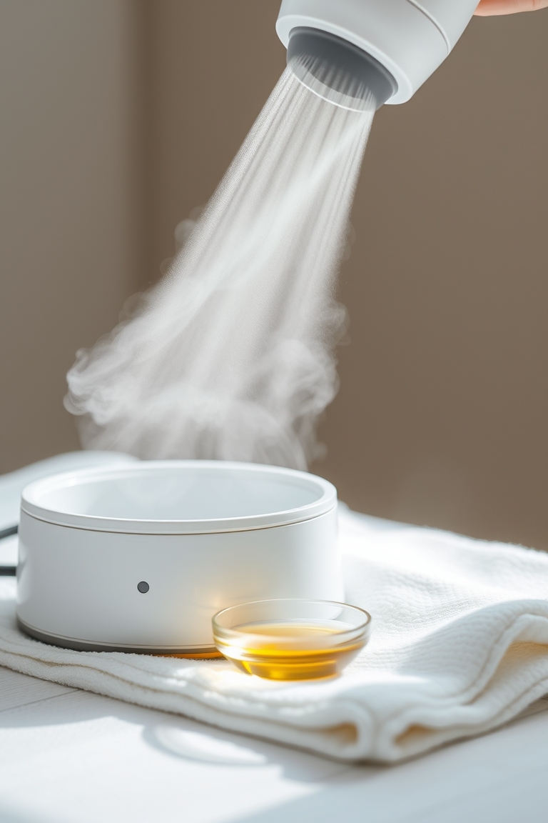 Professional equipment used for the best facial before wedding