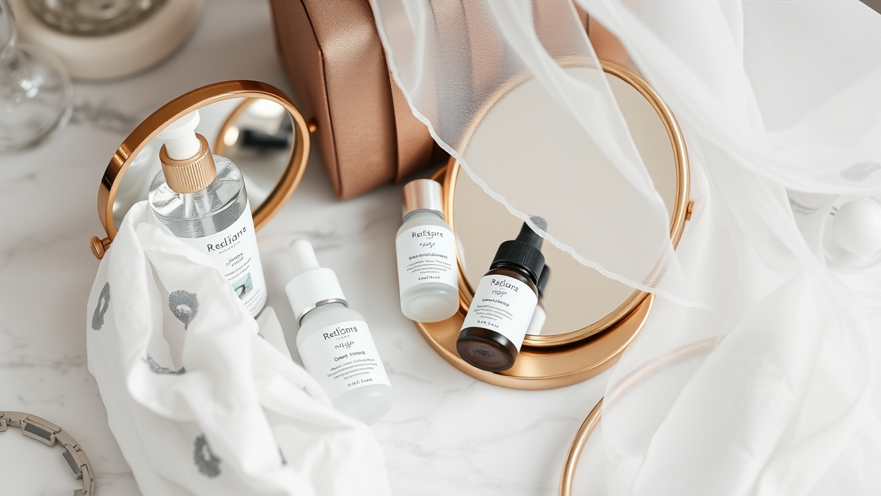 Beauty essentials for a travel wedding guide