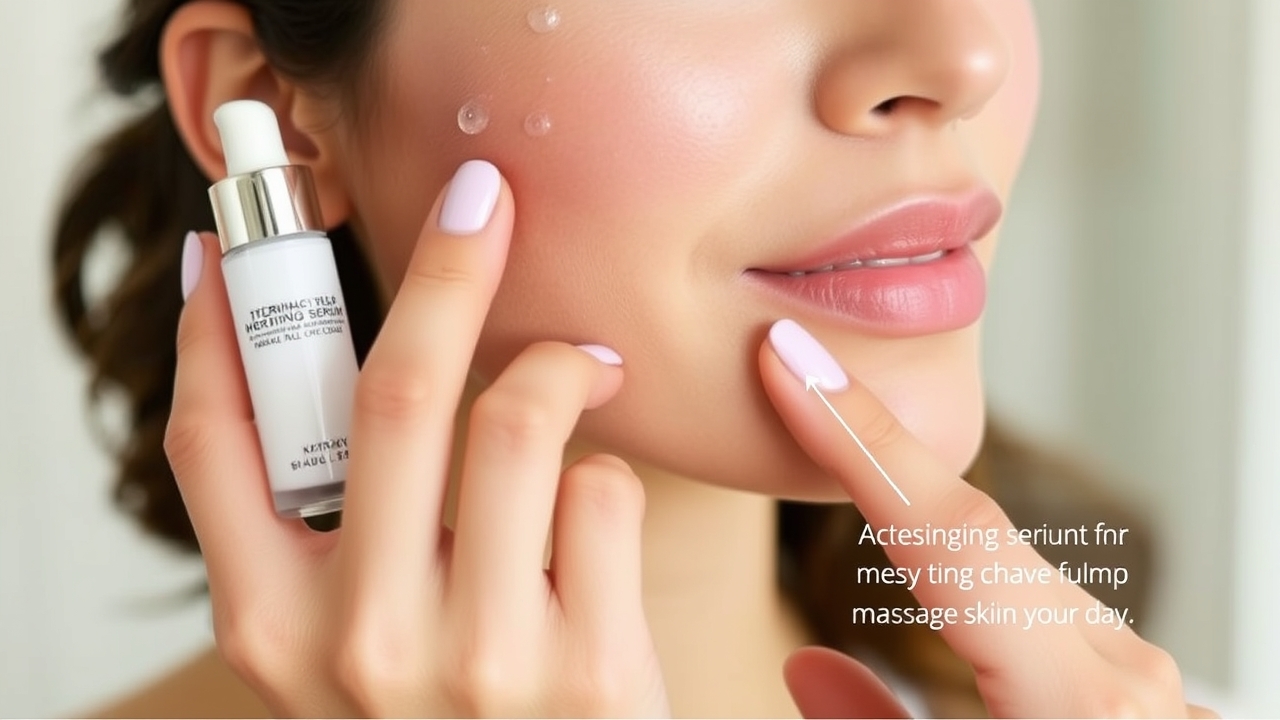 dewy bride skin application step