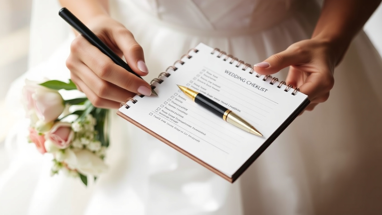 beginner bride checklist in action